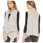 Joie ๐SOFT ๐ Waterfall Draped Front Fringe Vest Photo 8