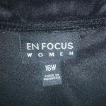 Enfocus Studio EnFocus 16W Short Sleeved Black Dots Pocketed Mini Dress Plus Funeral Photo 4