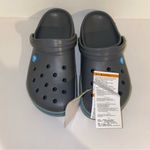 Crocs Unisex crocband II clog in charcoal/light grey size 6 Men’s/ 8 Women’s 🆕 Photo 1