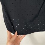 Athleta  Green & Black Palm Frond Print Mesh Back Racerback Tank Top Photo 6