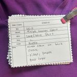 Ralph Lauren  Sport Womens Long Sleeve Tee Size L Purple Preppy Fitted Athleisure Photo 9