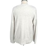 Bobeau Studio B By  Womens White Textured Knit Sweater Size XL Photo 6