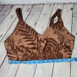 Aerie OFFLINE Tropical Leaf Print Ballet Back Sports Bra Medium Support XL NWT Photo 8