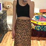 Urban Outfitters Long Cheetah Skirt Photo 0