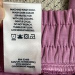 Members Mark Luxe Pant Lavender high waisted wide leg Pants, size medium Purple Photo 3