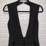 AQ/AQ NEW  Vicious Upper Mini Dress Open-Back Deep Plunge Pleated Dress Photo 6