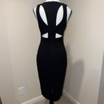 Likely Asbury Cutout Little Black Dress LBD Midi Sexy Sophisticated Size 2 Photo 5