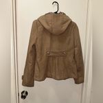 Tan Women's Pea Coat Size M Photo 2