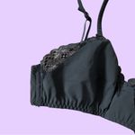 PacSun  Me to We Black Bralette with Lacy Details 🔥 Photo 1