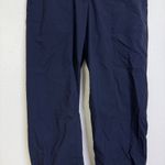 Anatomie Chantal Pants Womens Medium Blue Travel Stretch Lightweight Snap Cuff Photo 3
