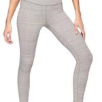 Athleta Chaturanga Striped High Rise Workout Athletic Leggings Yoga Pants Large Photo 0