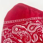 Fashion Magazine Womens Y2K Vintage 2000s Bandana Tube Top Paisley Print Size L Photo 1