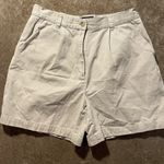 Sonoma  Shorts Womens Size 12 Khaki Beige High Rise Work Cotton Pockets Casual Photo 0