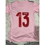 Adidas RARE  Flamengo Pink October women's soccer Jersey Size Medium Photo 9