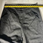 Jag jeans Wide Leg Pants Womens 12 /31 Black Gray Plaid Mid Rise Cropped Stretch Photo 6