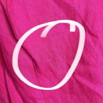 RHODE Dali Linen Puff Sleeve Dress Pink. Size 10 Pink Photo 8