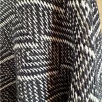 Liz Claiborne Black and White Patterned Poncho Photo 6