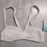 ANDIE NWT Demi Moore X Monaco Top White Crochet Bikini XS Photo 0