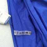 Vitamin A  California High-Leg Bikini Bottom Navy Blue Size Small Photo 5