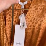 Joie  Tau Animal Print Jumpsuit in Copper Photo 8