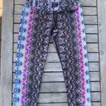 prAna NWOT Roxanne Capri Black Hydrobloom Yoga Legging Size S Photo 3