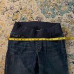 Gap Maternity Stretch Flare Jeans Dark Wash Demi Panel Women’s size 6 maternity Photo 5