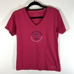 Life is Good  “If you Grill it,They´ll Come" Pink‎ T-Shirt Womens Medium Outdoor Photo 0