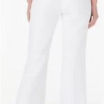 J.Crew Hayden Kickout Crop Pant in White Linen Blend Size 10 Photo 0