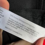 Eileen Fisher  Black Collarless Crepe Jacket Blazer Size M One Button Travel Photo 3