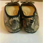 Circus by Sam Edelman  women's‎ snake print flats with bow size 6 Photo 5