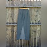 ZARA MIDI Pencil Skirt With Slit On The Back Photo 11