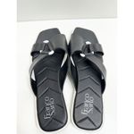 Franco Sarto Franco‎ Sarto Sandals Womens Size 9.5 Leather Black/White Open Toe Photo 5