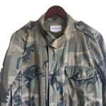 Club Monaco Womens Camo Utility Jacket Army Green Gorpcore Streetwear 90s Grunge Photo 7