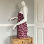 ZARA Purple Animal Print Mini Dress Photo 1