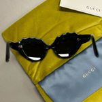 Gucci  Sunglasses Cat Eye Hollywood Forever Black Studded Crystals Authentic NEW Photo 5