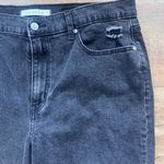 Eunina  Codi 90's Super High Rise Dad Black Distressed Stretch Jeans Sz 15/32 Photo 5