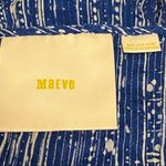 Anthropologie Maeve blue white blouse size US 0 OB482365 Photo 4