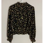 Lost + Wander  Black/Gold Blouse size M/L Photo 3