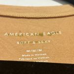 American Eagle Outfitters Women's Beige Short Sleeve Tee medium Photo 1