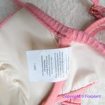 New! Peony Free People Panel‎ Balconette Bikini Top, women size L Pink Size L Photo 7