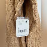 Free People NWT  Women's Isla Cable Knit Sweater Photo 7