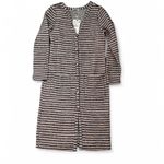 ZARA  Pink Black Tweed Long Sleeve Cardigan Sweater Size Small Photo 1