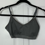 Aerie Offline Leopard Print Gray Sports Bra Size Small Photo 0