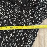 Ted Baker London Cat Print Abstract Exaggerated Short Sleeve Mini Dress 2 Black Photo 7