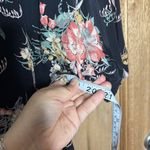 Karen Kane vintage women’s Black Floral Maxi Dress size 12 Photo 4