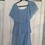 Amazon Blue midi dress Photo 5