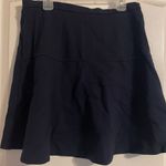 Garnet Hill NWOT  Blue Mini Skater Skirt Medium Tennis Preppy Beach Academia Photo 0