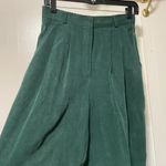 Karen Kane  womens Green Pleated Pants Lynocell/Tencel Photo 1