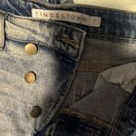 Tinseltown  Light Blue Buttonfly Ankle Jeans Photo 4