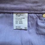KANCAN Zandria Ultra High Rise 90's Straight Leg Denim Jeans Lavender NWT 10 30W Purple Size 30 Photo 8